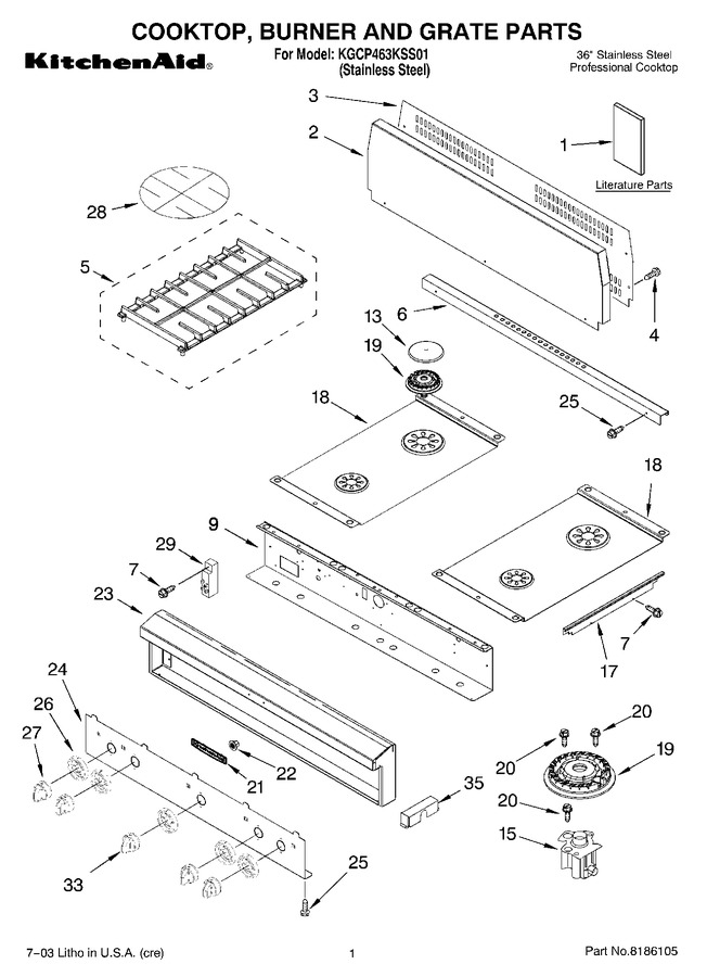 Diagram for KGCP463KSS01