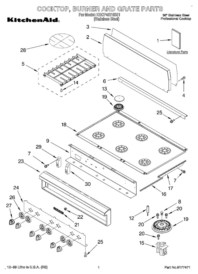 Diagram for KGCP467HSS1