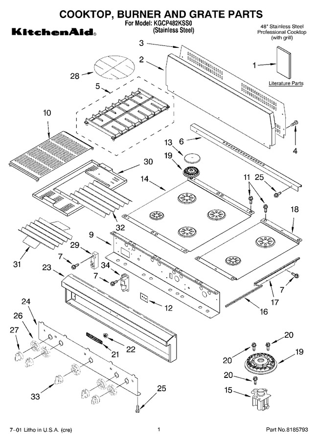 Diagram for KGCP482KSS0