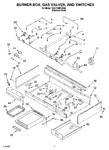 Diagram for 02 - Burner Box, Gas Valves, And Switches, Optional Parts