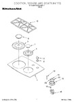 Diagram for 01 - Cooktop, Burner And Grate Parts