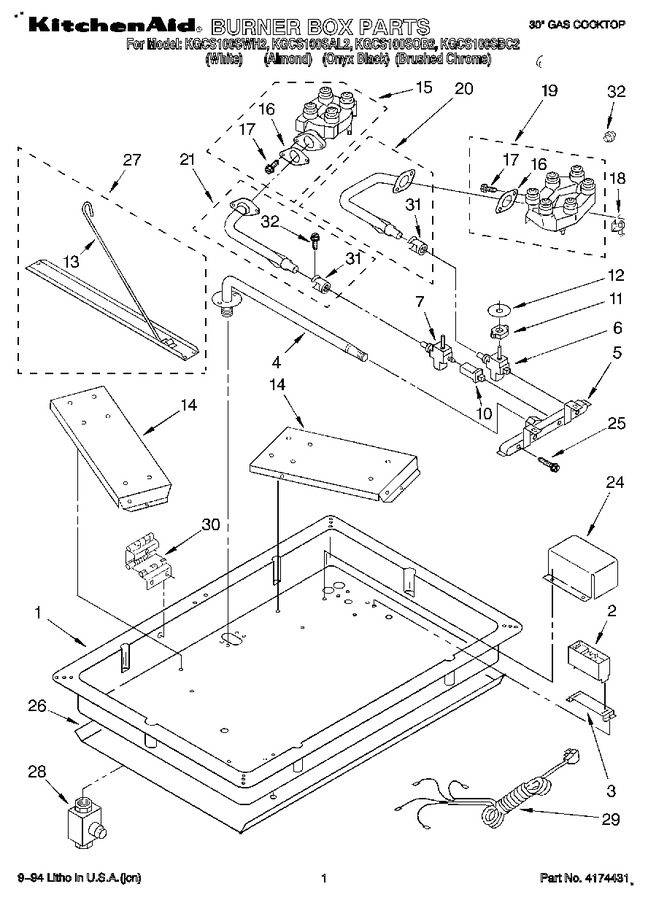 Diagram for KGCS100SBC2