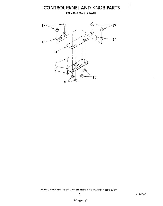 Diagram for KGCS160SWH1