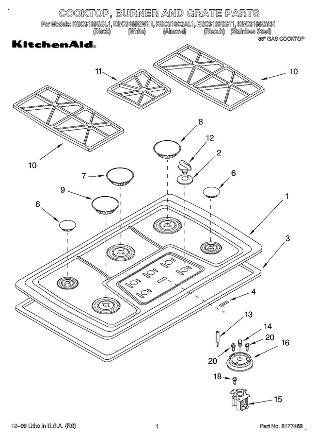 Diagram for KGCS166GSS1