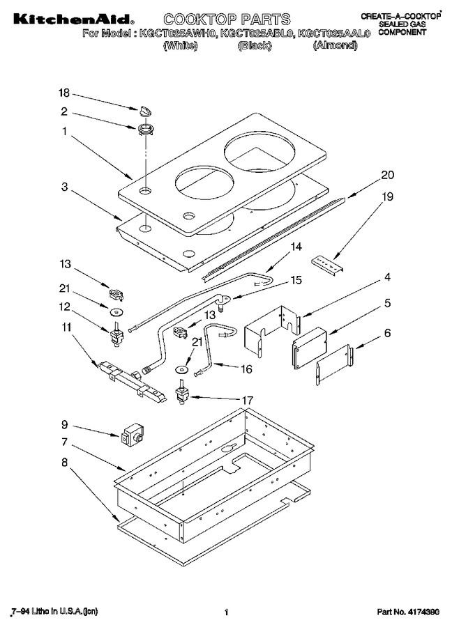 Diagram for KGCT025ABL0