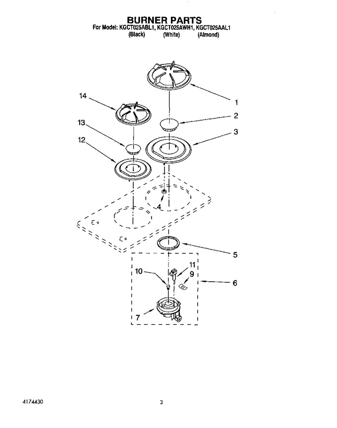 Diagram for KGCT025AWH1