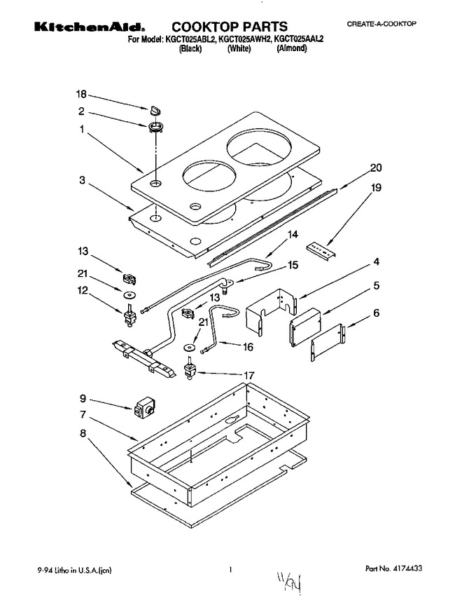 Diagram for KGCT025ABL2