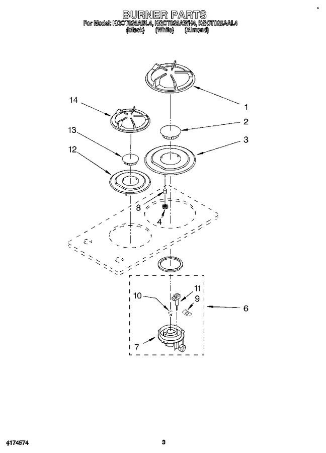 Diagram for KGCT025ABL4