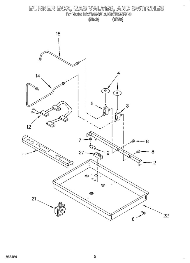 Diagram for KGCT055GWH0