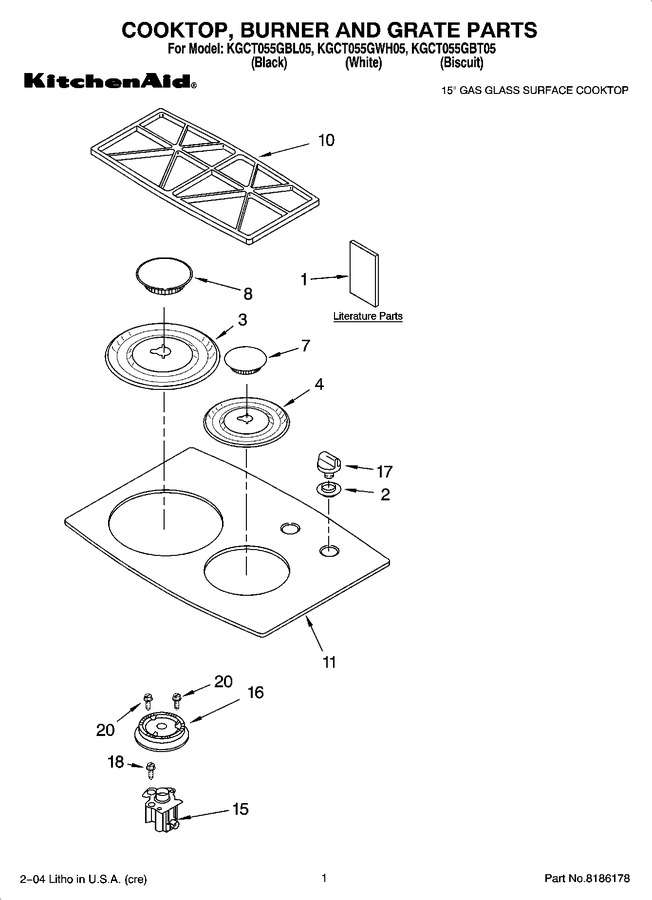 Diagram for KGCT055GBL05