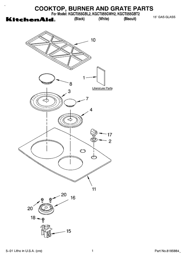 Diagram for KGCT055GWH2