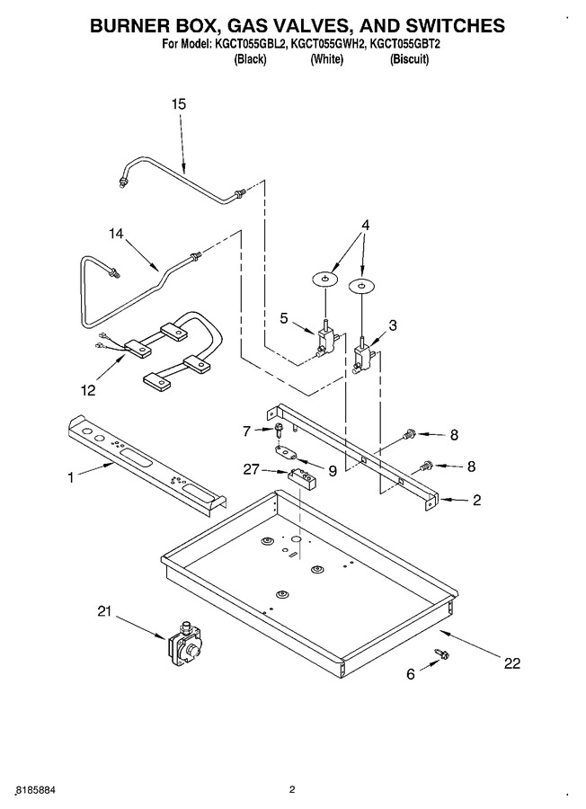 Diagram for KGCT055GWH2