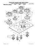 Diagram for 01 - Cooktop, Burner And Grate