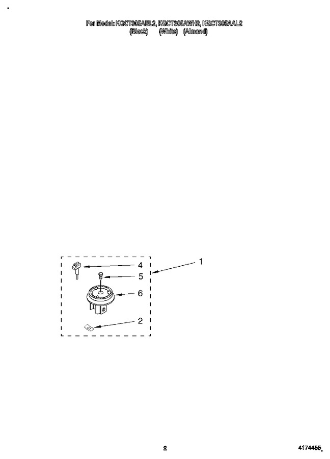 Diagram for KGCT305AWH2