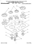 Diagram for 01 - Cooktop, Burner And Grate