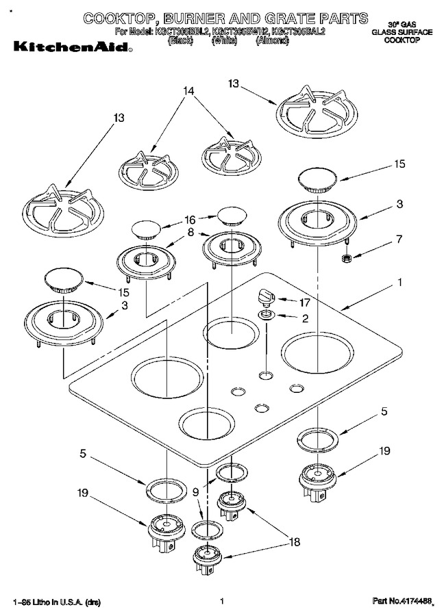 Diagram for KGCT305BWH2