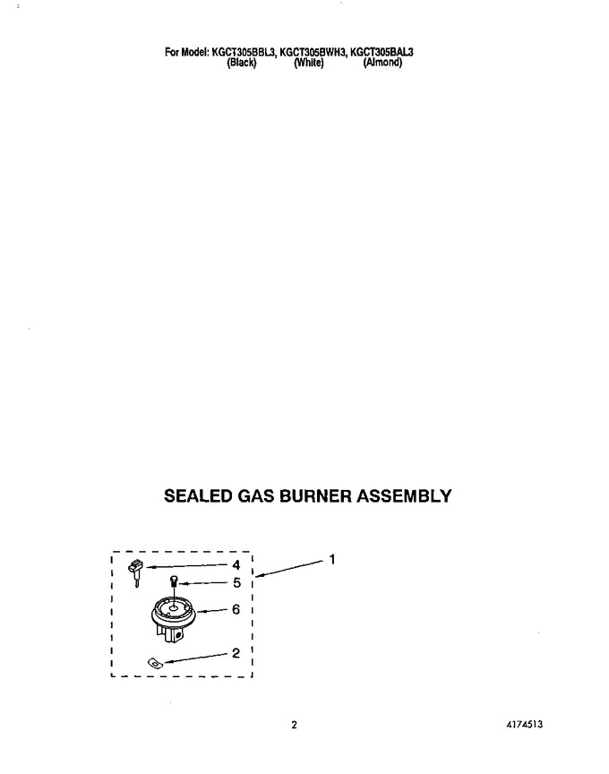 Diagram for KGCT305BBL3