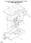 Diagram for 04 - Burner Box, Gas Valves, And Switches