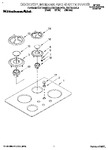 Diagram for 01 - Cooktop, Burner And Grate