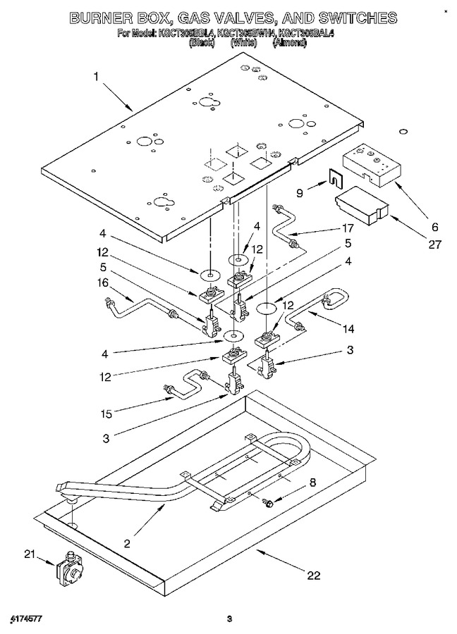 Diagram for KGCT305BAL4