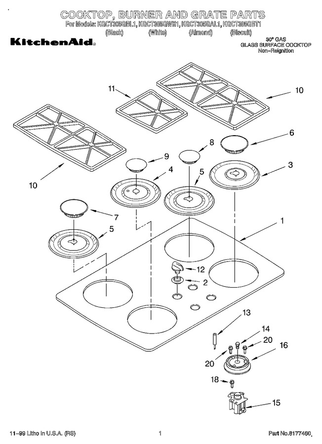 Diagram for KGCT305GBL1