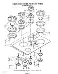 Diagram for 02 - Cooktop Burner And Grate