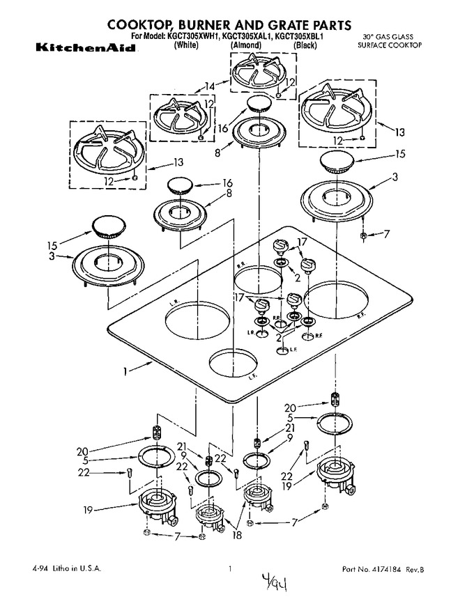 Diagram for KGCT305XBL1