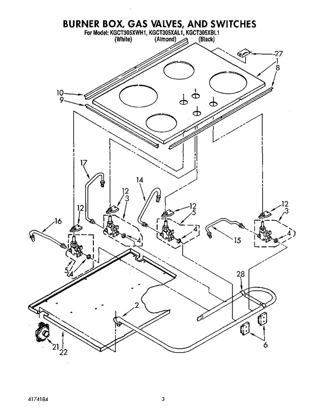 Diagram for KGCT305XAL1