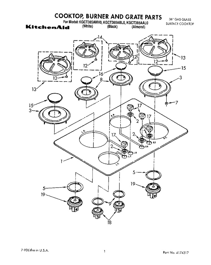 Diagram for KGCT365AAL0