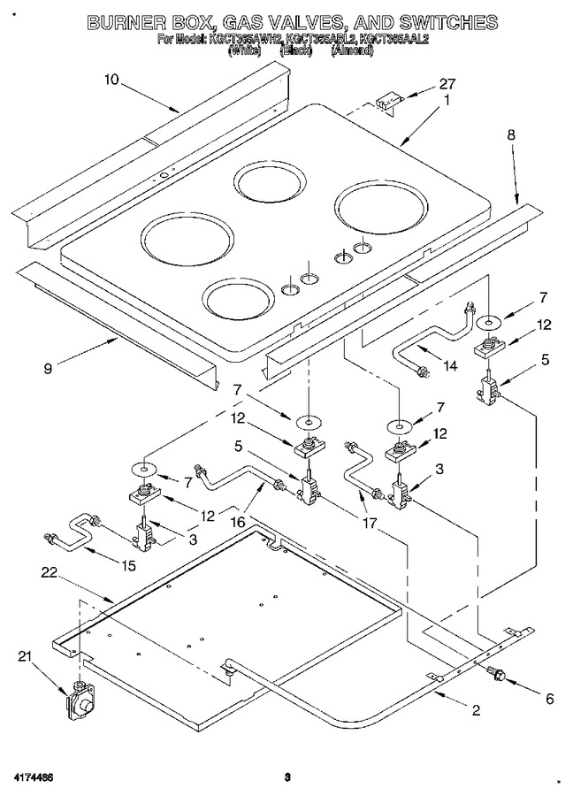 Diagram for KGCT365AWH2