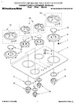 Diagram for 01 - Cooktop, Burner And Grate