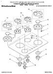 Diagram for 01 - Cooktop, Burner And Grate