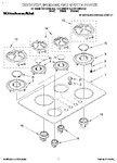 Diagram for 01 - Cooktop, Burner And Grate