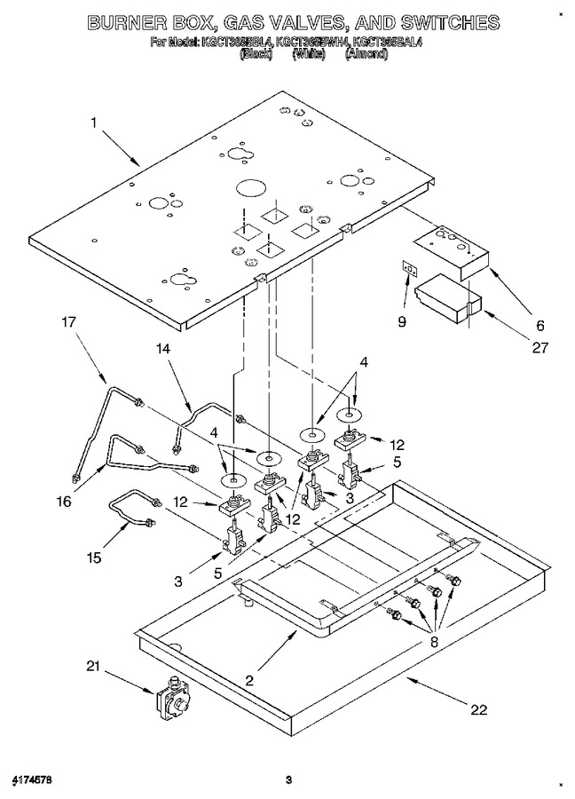 Diagram for KGCT365BAL4