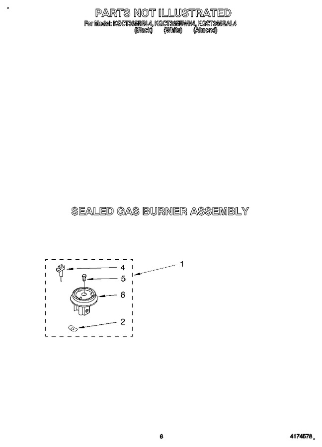 Diagram for KGCT365BAL4