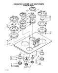 Diagram for 02 - Cooktop, Burner And Grate