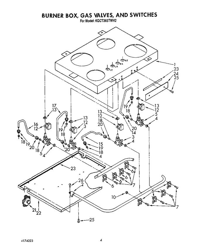 Diagram for KGCT365TBL2