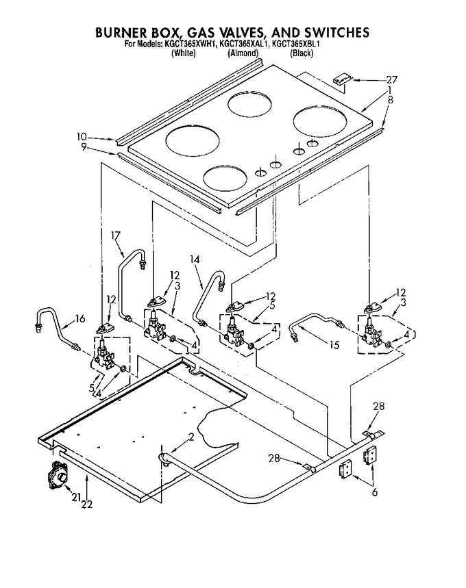 Diagram for KGCT365XAL1