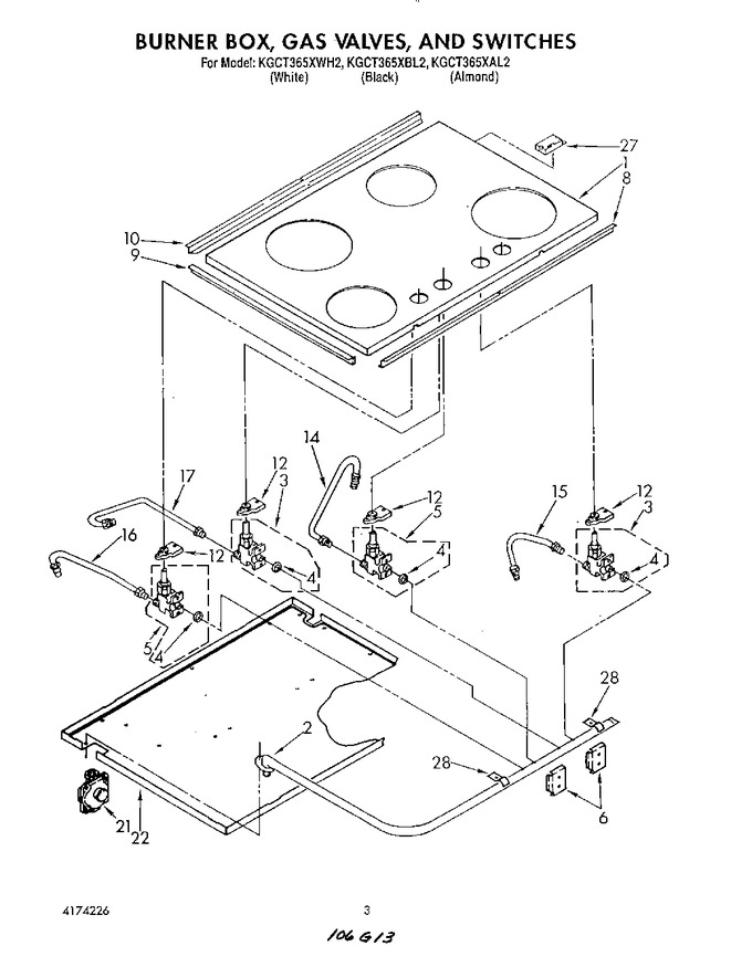 Diagram for KGCT365XWH2