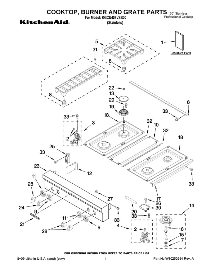 Diagram for KGCU407VSS00