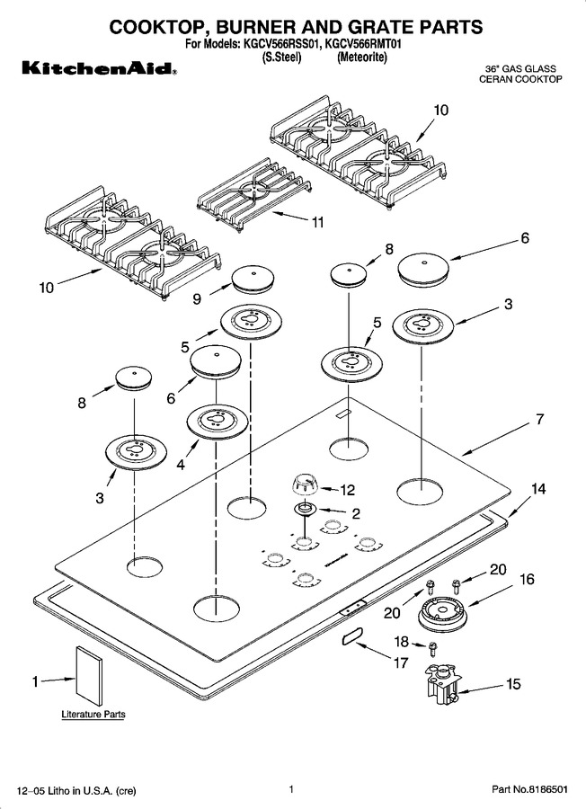 Diagram for KGCV566RSS01