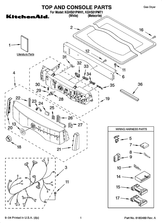 Diagram for KGHS01PWH1