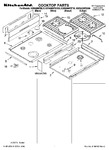 Diagram for 01 - Cooktop Parts