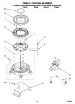 Diagram for 08 - Triple Crown Burner, Optional Parts