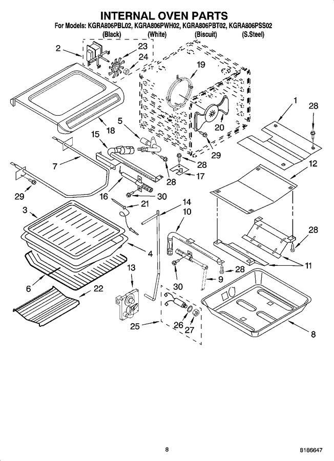 Diagram for KGRA806PSS02