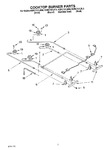 Diagram for 02 - Cooktop Burner Parts