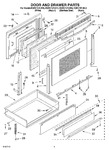 Diagram for 04 - Door And Drawer Parts