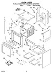 Diagram for 03 - Oven Parts