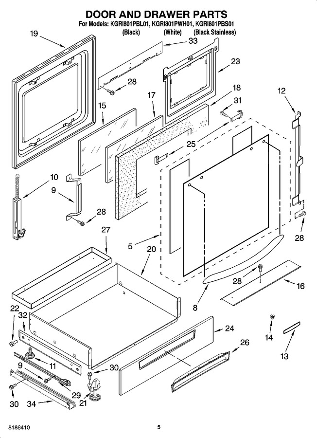 Diagram for KGRI801PWH01