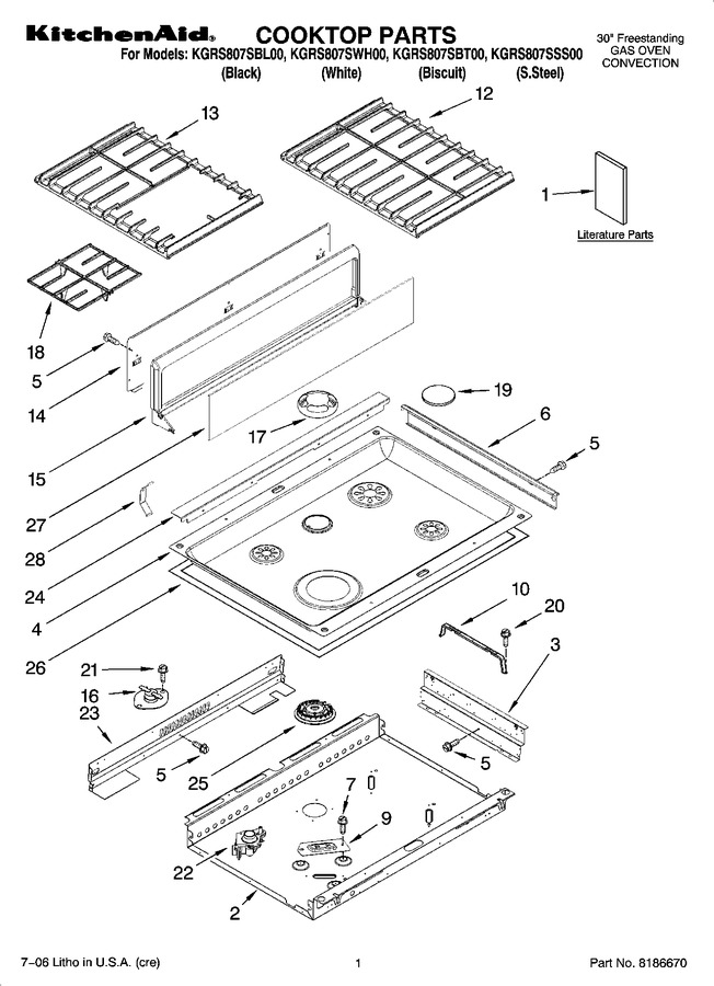 Diagram for KGRS807SWH00